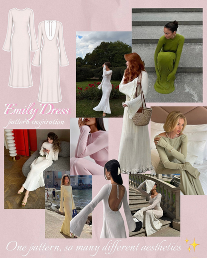 Emily Dress - Digital Sewing Pattern