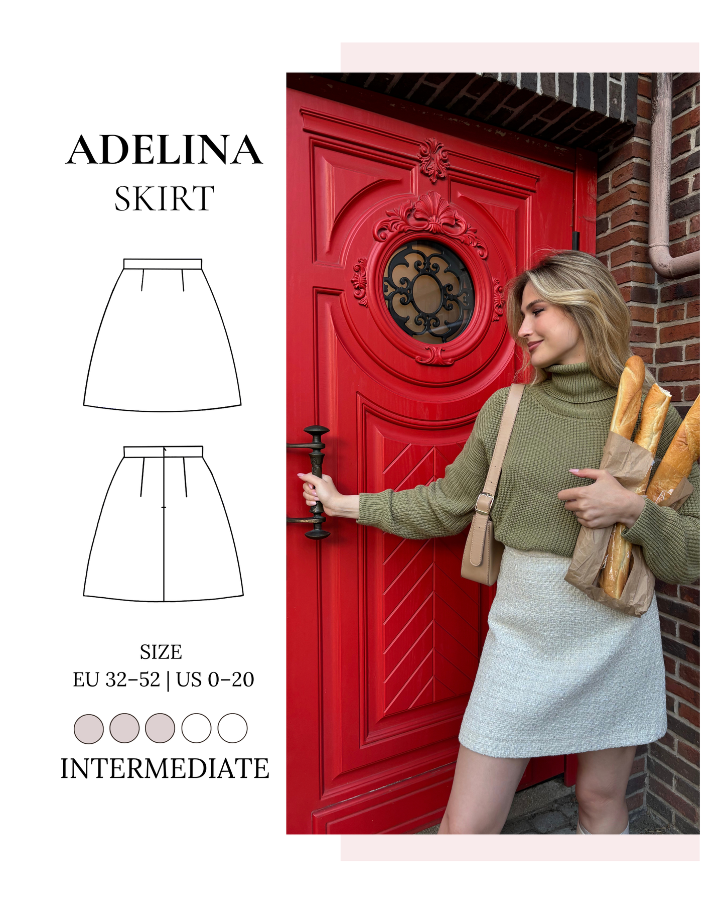 Adelina Skirt - Digital Sewing Pattern