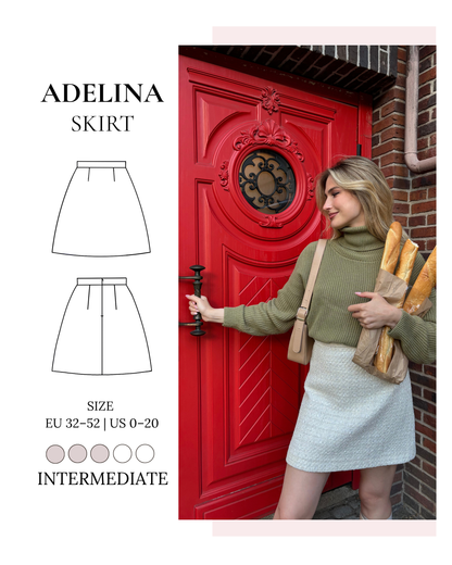 Adelina Skirt - Digital Sewing Pattern