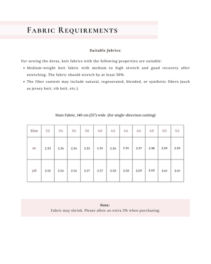 Emily Dress - Digital Sewing Pattern