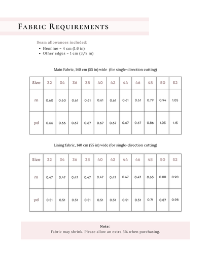 Adelina Skirt - Digital Sewing Pattern