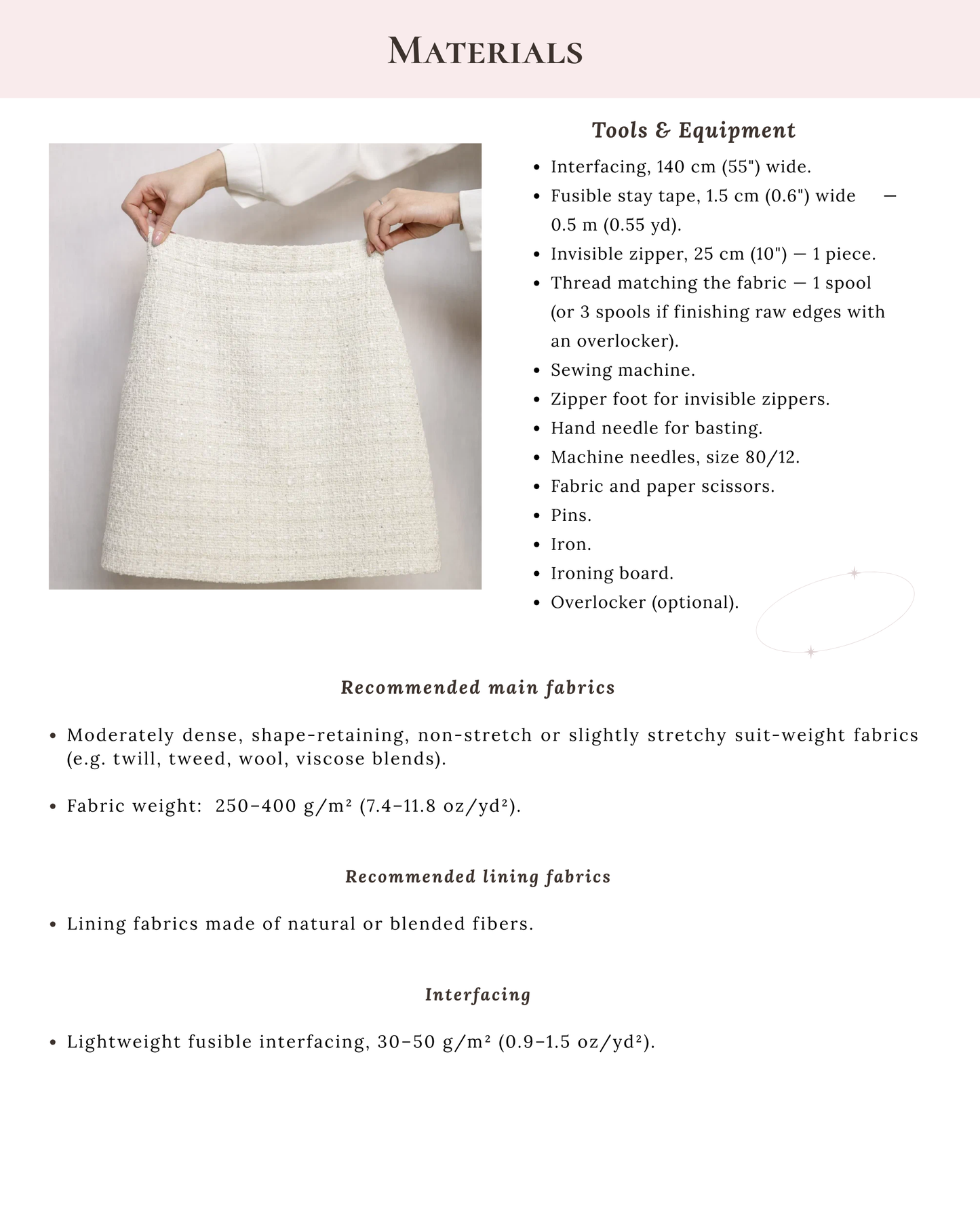 Adelina Skirt - Digital Sewing Pattern