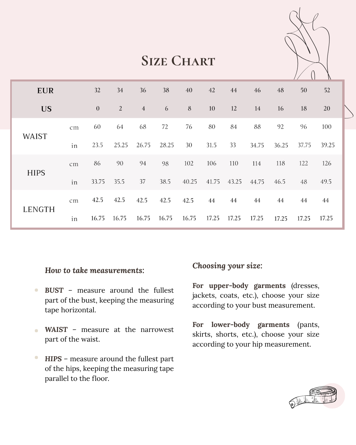 Rosalie Skirt - Digital Sewing Pattern