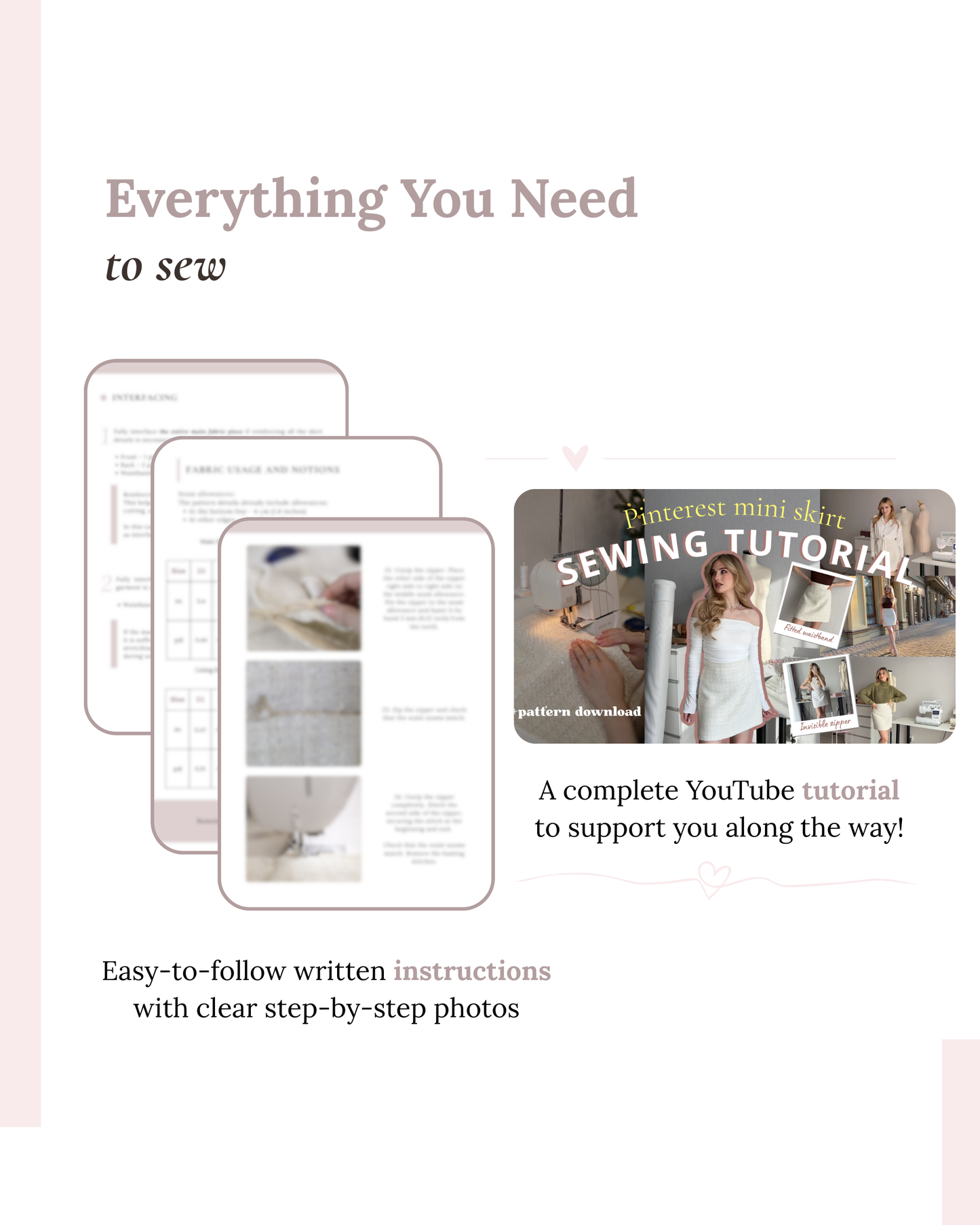 Adelina Skirt - Digital Sewing Pattern