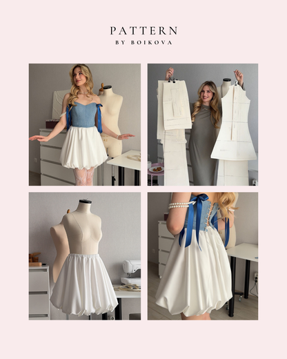 Rosalie Skirt - Digital Sewing Pattern