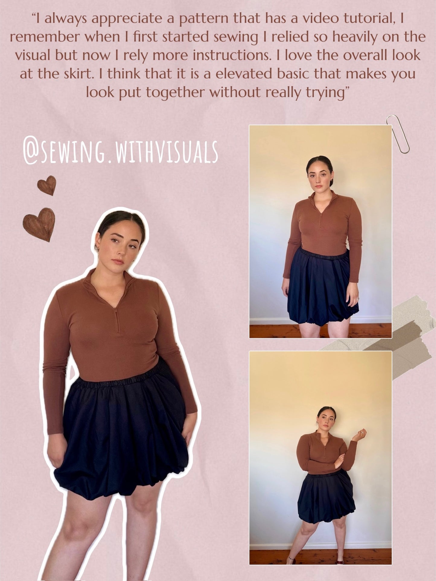 Rosalie Skirt - Digital Sewing Pattern