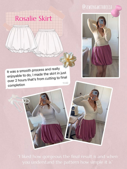 Rosalie Skirt - Digital Sewing Pattern