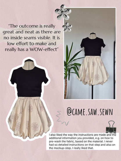 Rosalie Skirt - Digital Sewing Pattern
