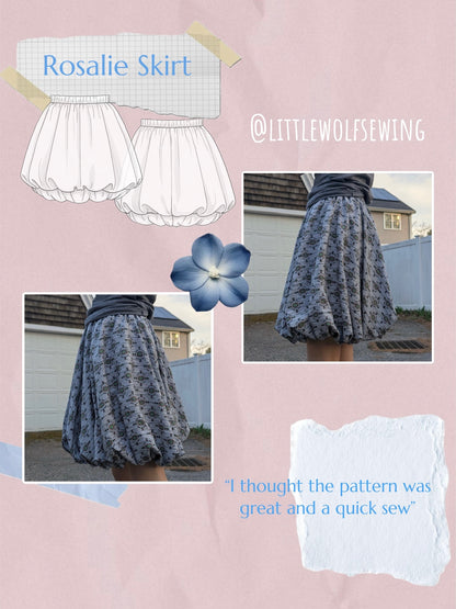 Rosalie Skirt - Digital Sewing Pattern