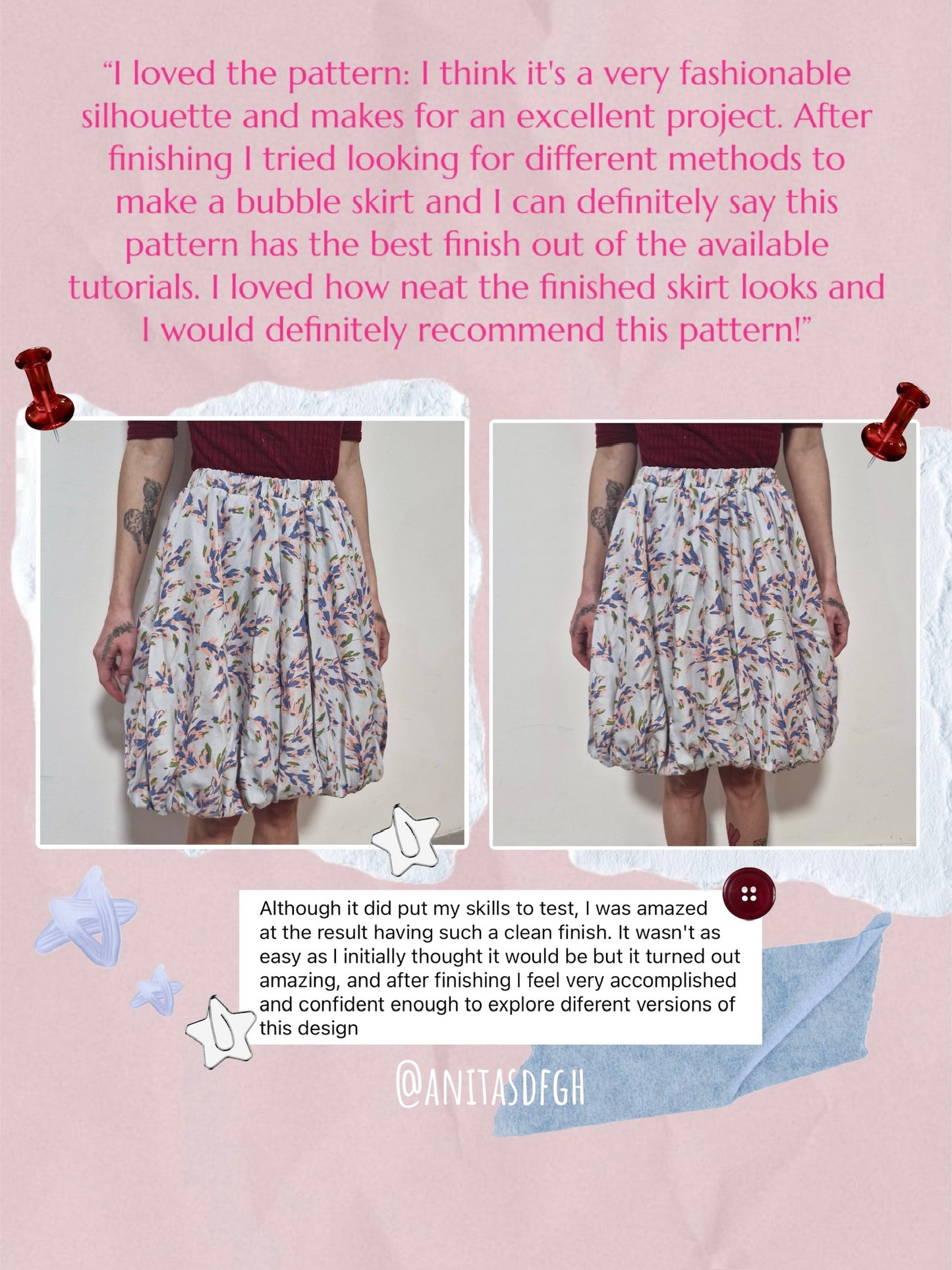 Rosalie Skirt - Digital Sewing Pattern