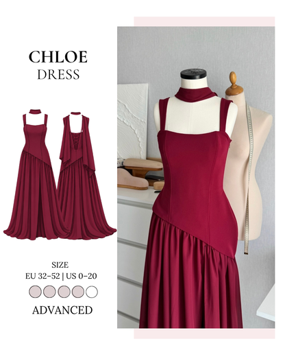 NEW! Chloe Dress - Digital Sewing Pattern