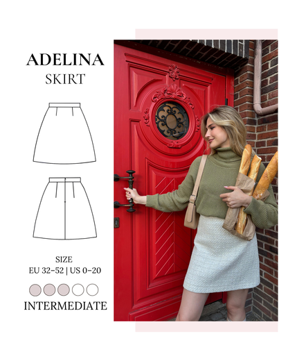 Adelina Skirt - Digital Sewing Pattern